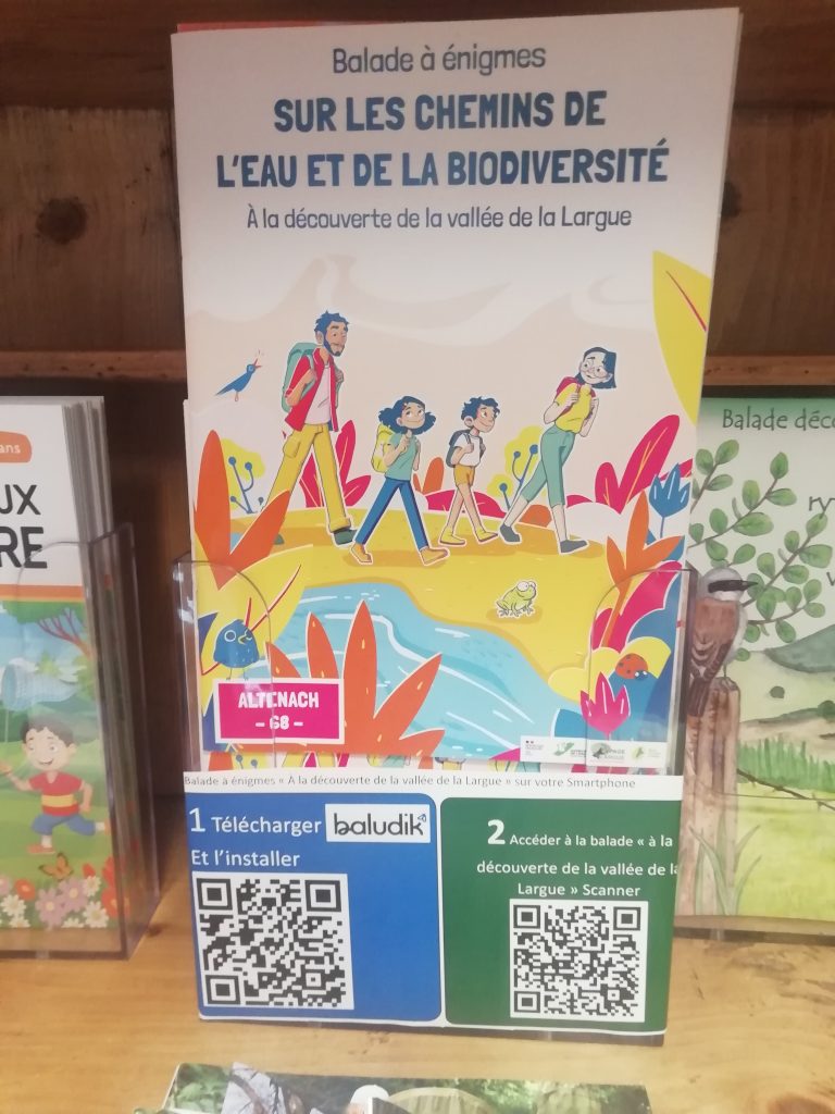 Livret et plan balade à énigmes Largue